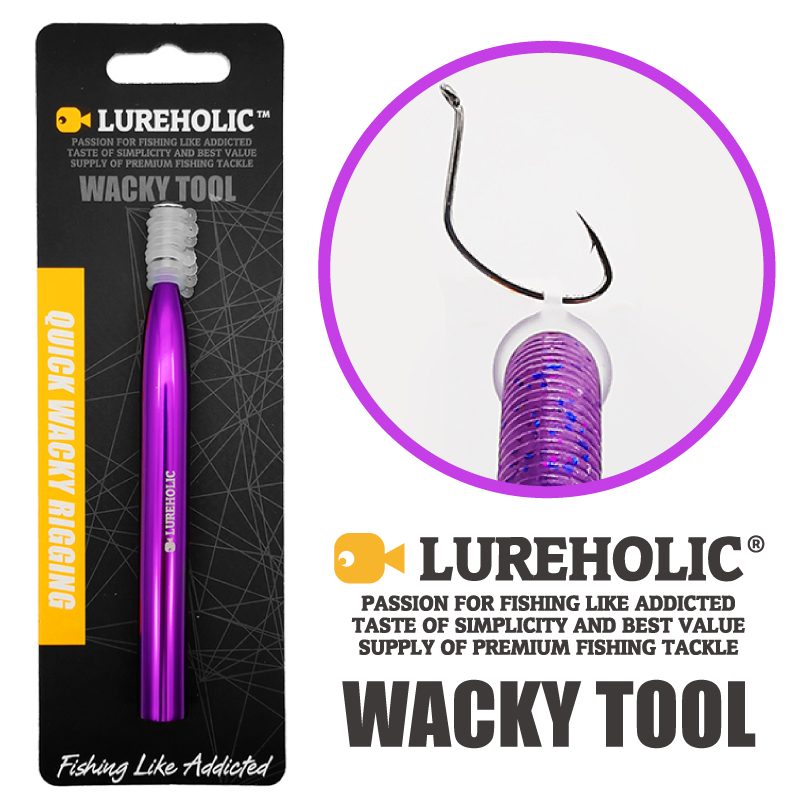 LUREHOLIC 8mm 12mm Wacky Tool  - đánh giá và giá Bass Fishing Lure