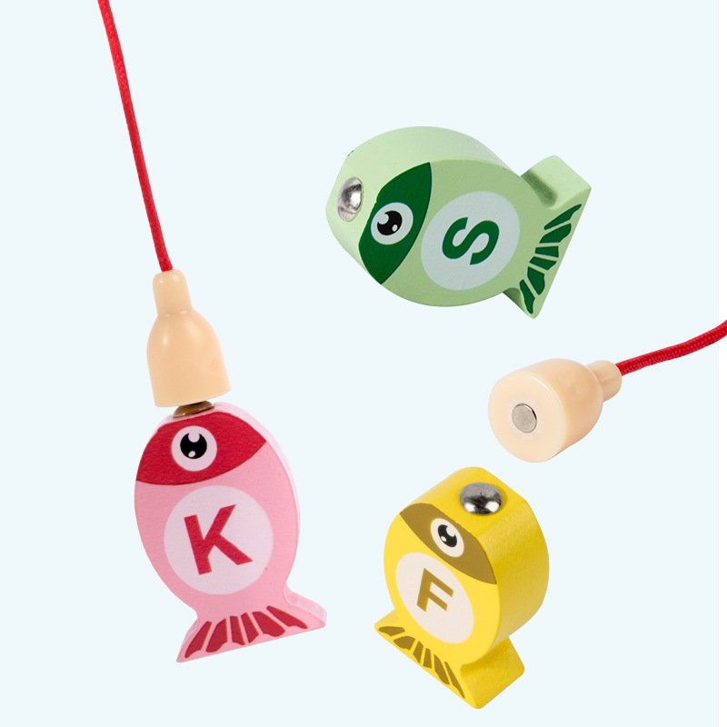 Kids Wooden Fishing Game Toys  - đánh giá và giá Fishing Equipment Kids
