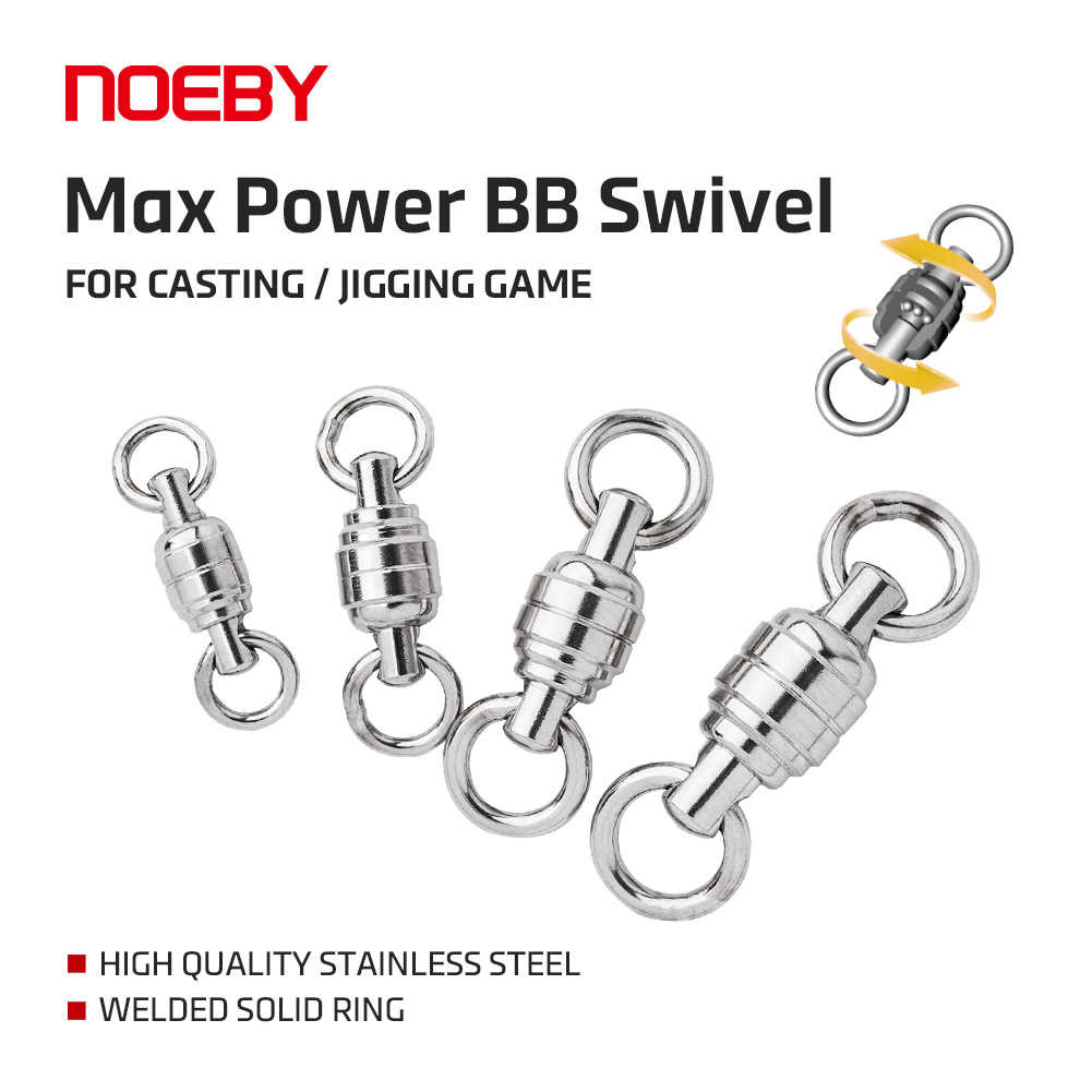 NOEBY Max Power BB Swivel High - đánh giá và giá Fishing Equipment And Tools