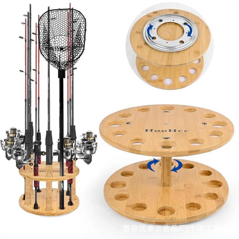Round Solid Wood Fishing Rod S - đánh giá và giá Fishing Equipment And Tools
