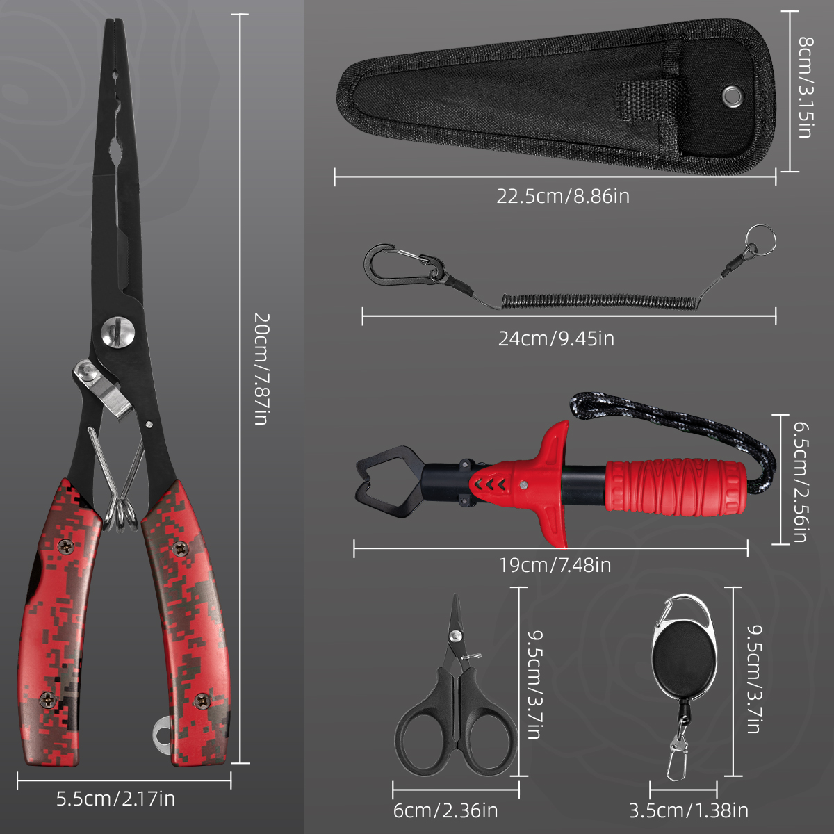 Functional fishing pliers made - đánh giá và giá Fishing Equipment Target