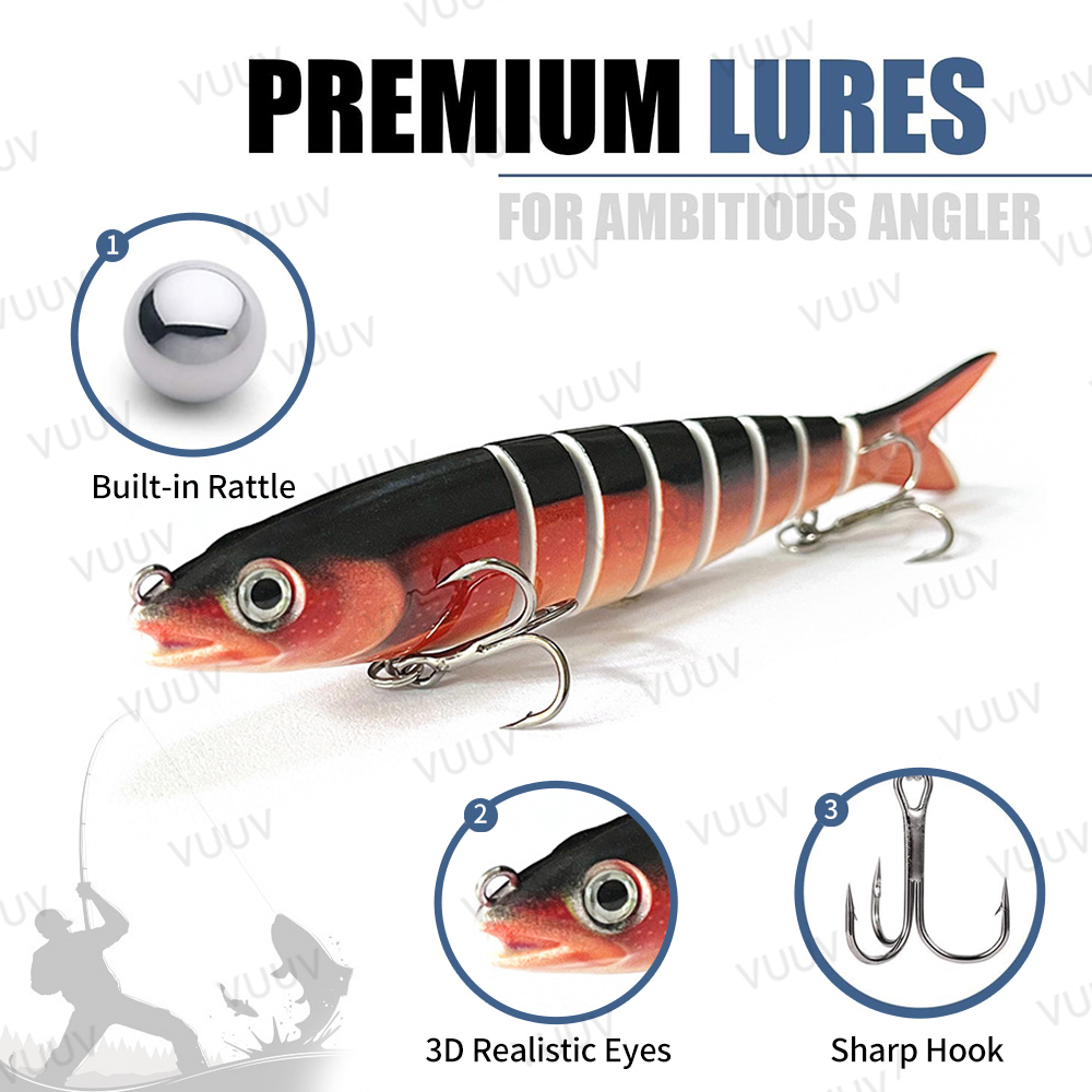 10 pcs Fishing Lures for Bass  - đánh giá và giá Fishing Equipment Kit