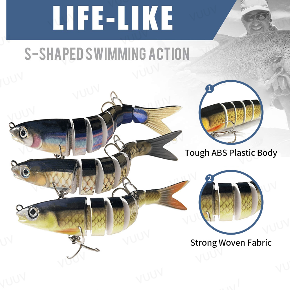 10 pcs Fishing Lures for Bass  - đánh giá và giá Fishing Equipment Kit