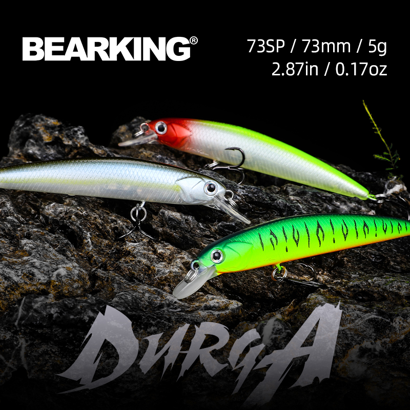 BEARKING Mẫu Mới 73Mm 5G Chất  - đánh giá và giá Quality Fishing Equipment