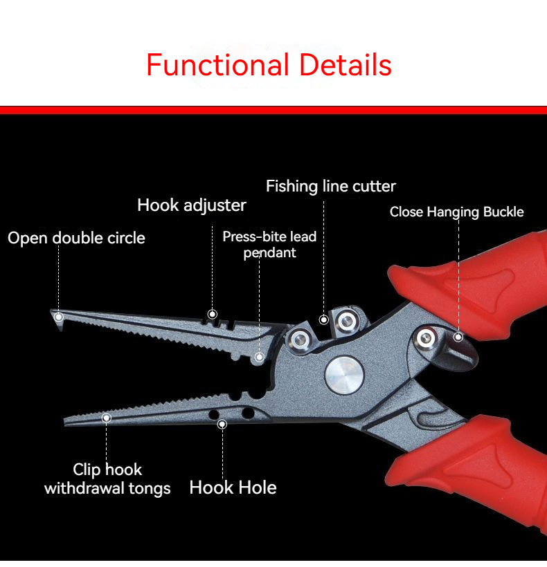 High-Precision Luya Pliers Mul - đánh giá và giá Fishing Equipment Target