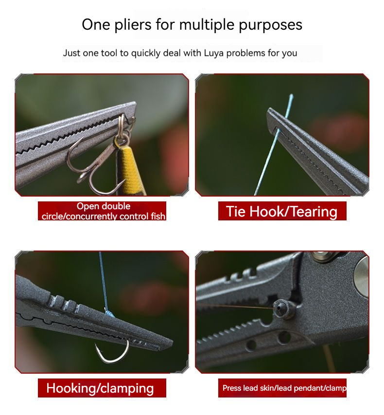 High-Precision Luya Pliers Mul - đánh giá và giá Fishing Equipment Target