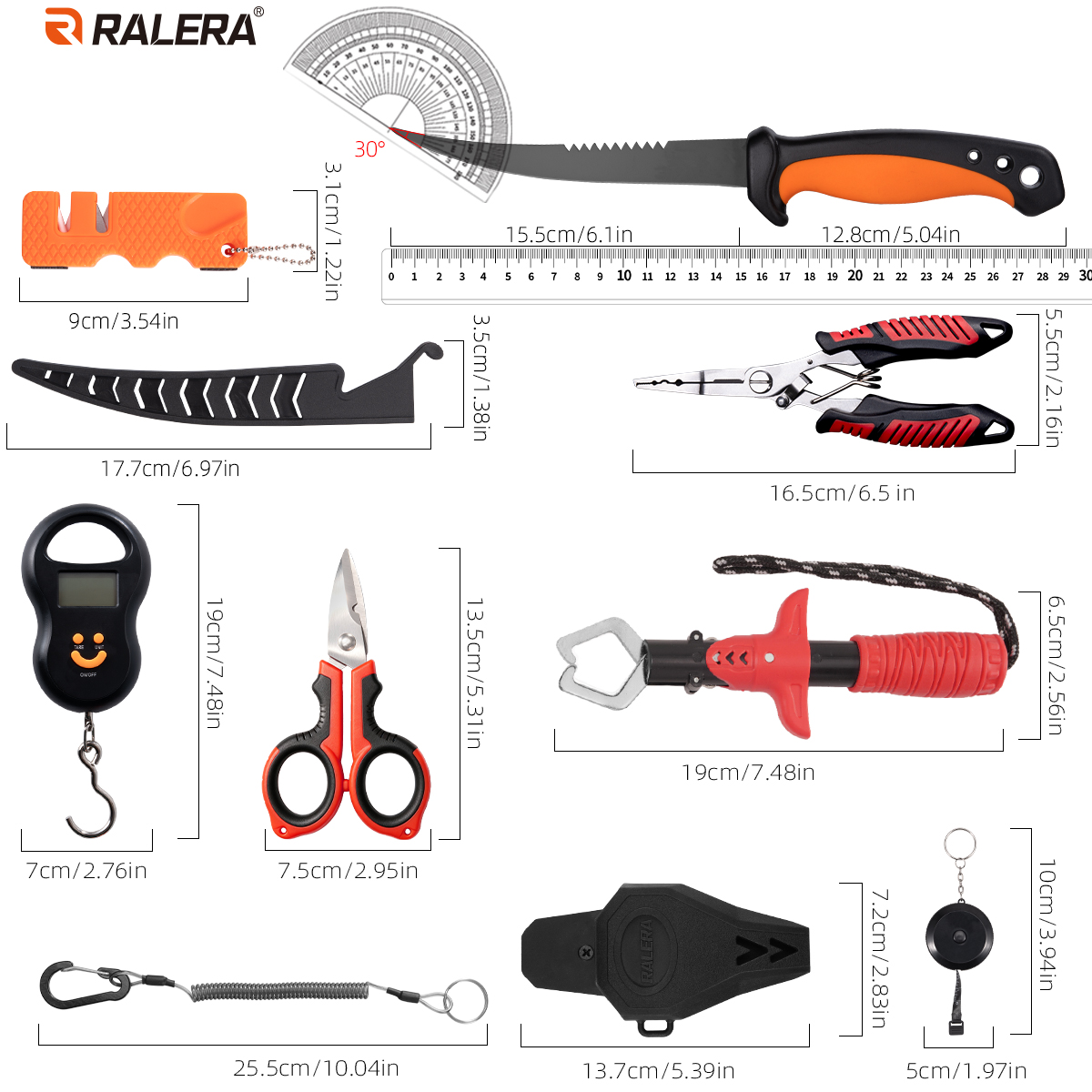 RALERA Fishing Gear Tackle Kit - đánh giá và giá Braided Fishing Line