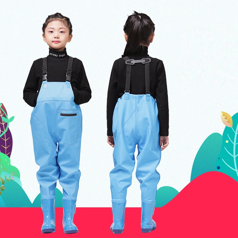 Câu Cá Ngực Waders Với Giày Ch - đánh giá và giá Fishing Equipment Kids