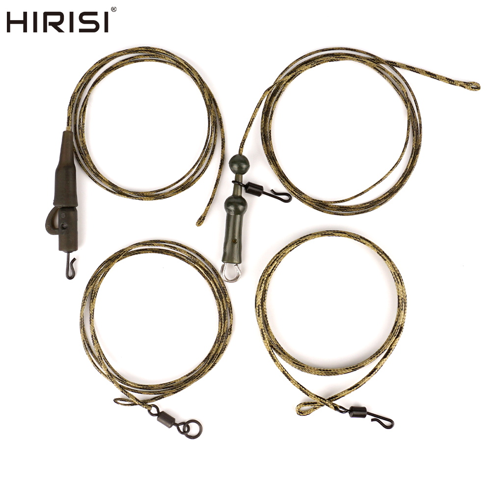 Hirisi 3Pcs 45lb Braided Lead  - đánh giá và giá Fishing Equipment Gear