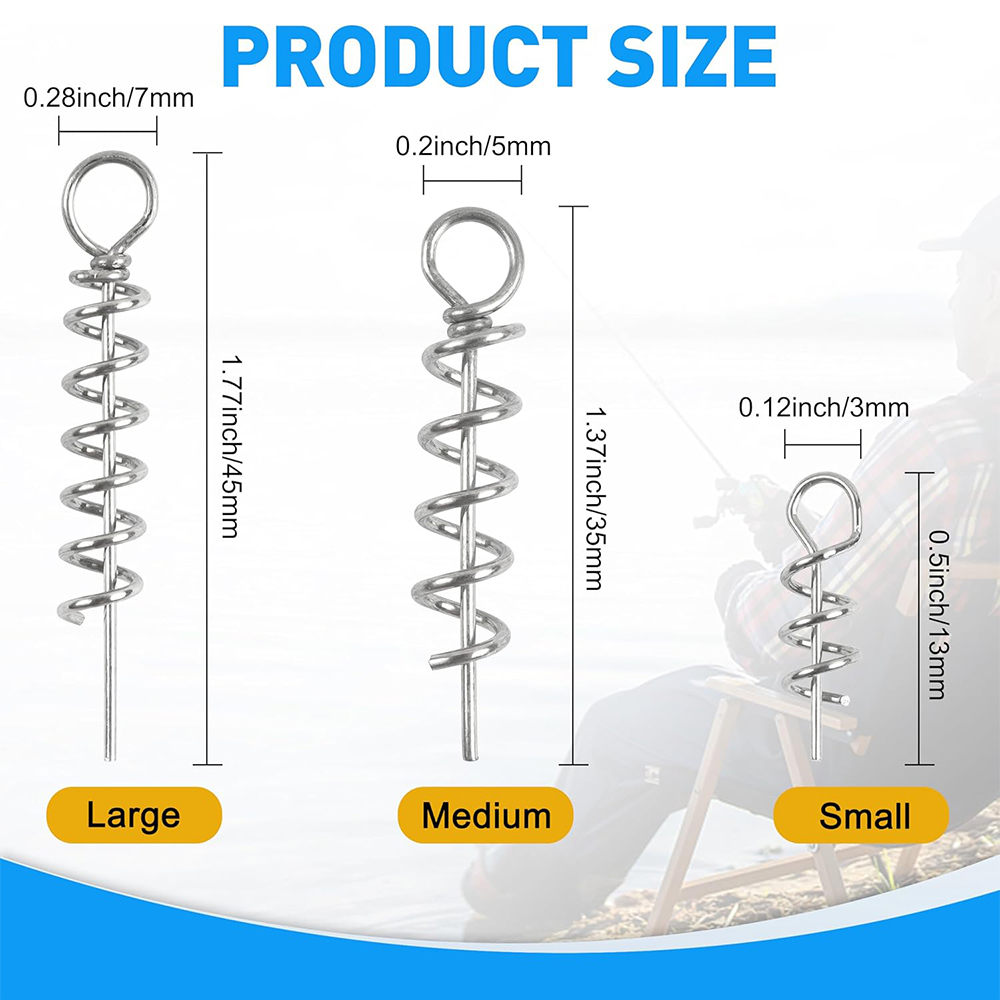 50Pcs Spring Twist Lock Fishin - đánh giá và giá Fishing Equipment Gear