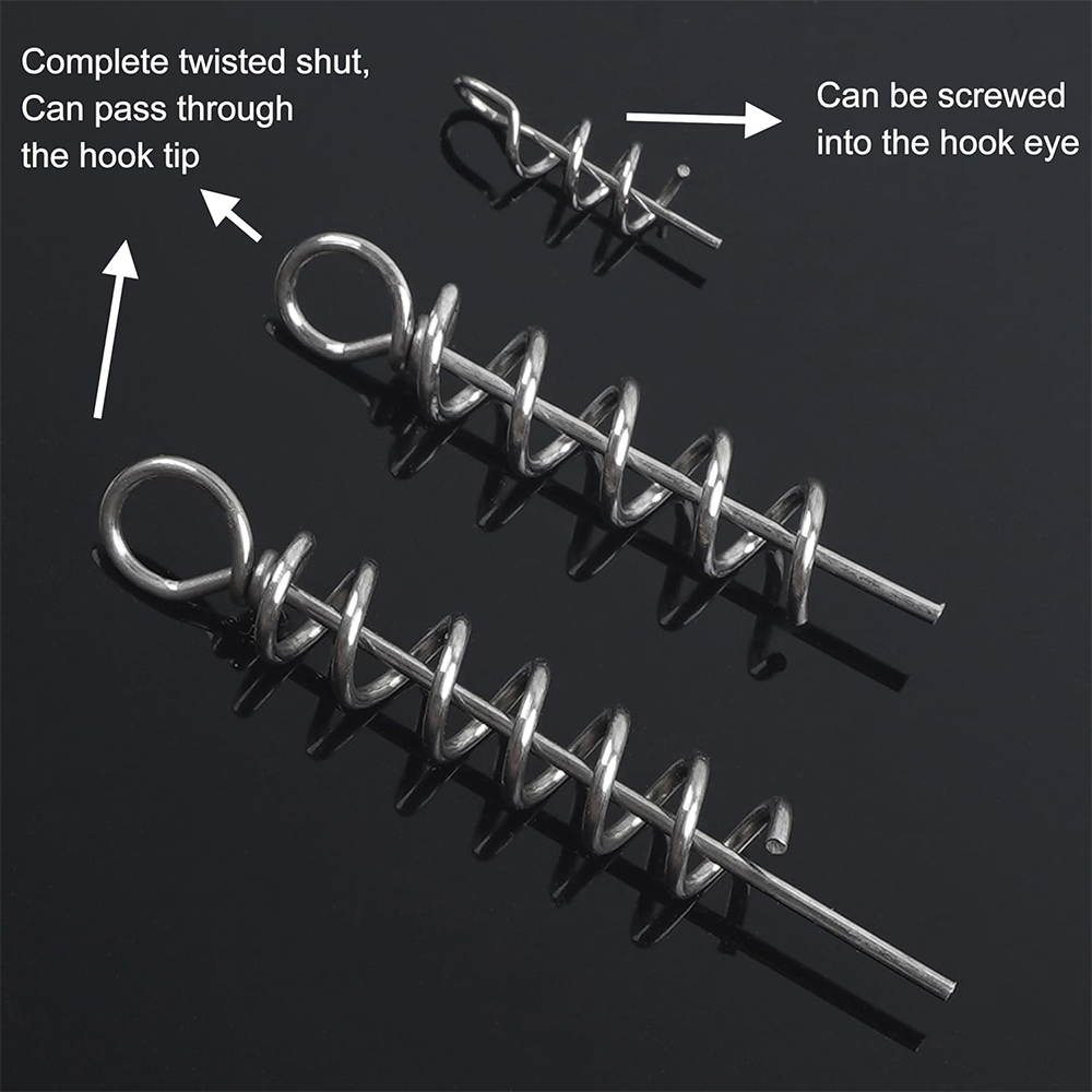50Pcs Spring Twist Lock Fishin - đánh giá và giá Fishing Equipment Gear