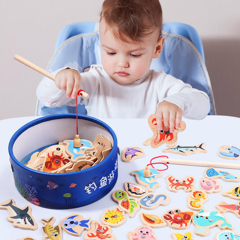 Wooden Magnetic Fishing Toys f - đánh giá và giá Fishing Equipment Kids