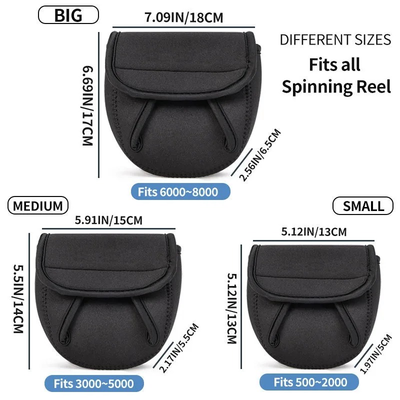 Fishing Reel Protective Cover  - đánh giá và giá Spinning Reel