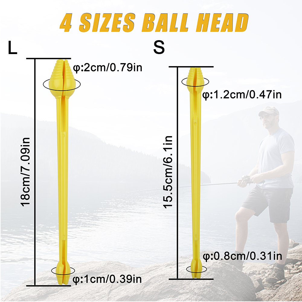 Bộ 6 Móc Câu Disgorger Snelled - đánh giá và giá Fishing Equipment And Tools
