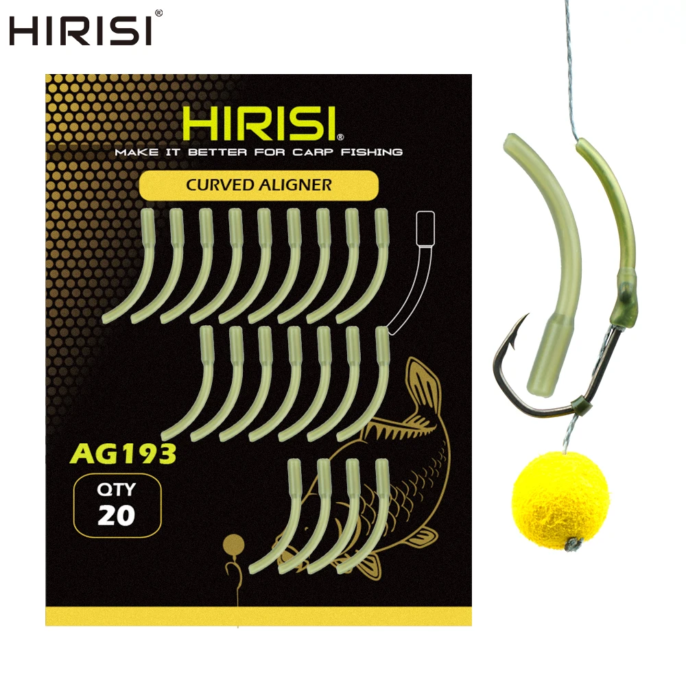 Hirisi 20pcs Carp Hook Sleeves - đánh giá và giá Quality Fishing Equipment