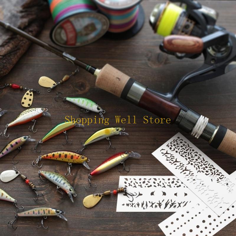 KX4B 6 Mồi Câu Cá Tranh Mẫu Ph - đánh giá và giá Fishing Equipment Gear