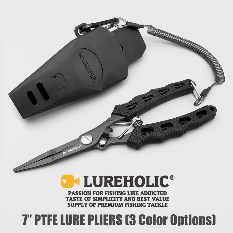 Lureholic 7” PTFE Coated Lure  - đánh giá và giá Braided Fishing Line